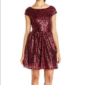 💃🏻Speechless Sequins Juniors Dress
